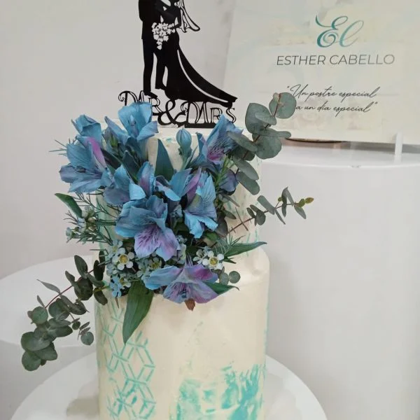 Crema mantequilla celeste